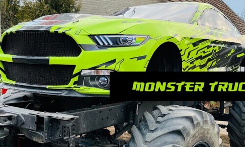 MONSTER MUSTANG TRUCK Élményvezetés