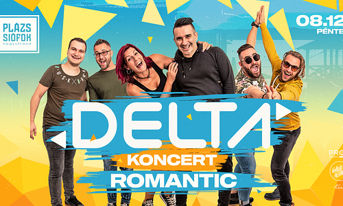 DELTA koncert 08.12. - Plázs Siófok