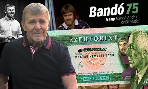 Bandó 75 - Nagy Bandó András önálló estje - BEMUTATÓ