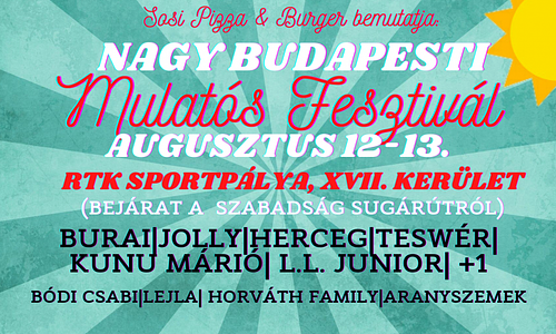 Nagy Budapesti Mulatós Fesztivál