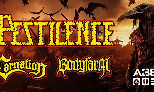 Pestilence (NL), Carnation (BE), Bodyfarm (NL) // A38 Hajó
