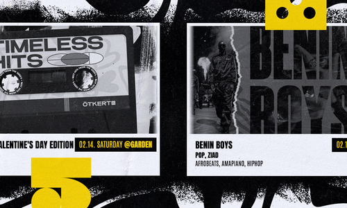 Ötkert Saturday 02.14. Timeless Hits // Benin Boys