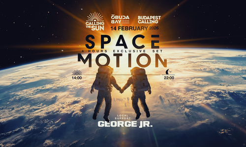 CALLING THE SUN w/ SPACE MOTION ✸ Daytime Event @Óbuda Bay ◑ FEB 14