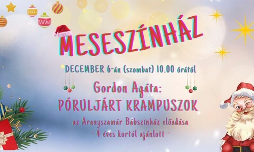 MESESZÍNHÁZ - PÓRULJÁRT KRAMPUSZOK