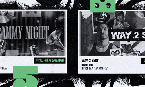 Ötkert Friday 01.30. Grammy Night // Way 2 Sexy