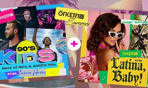 Ötkert Saturday - 90's kids Party & Latina, Baby! // 07.23.