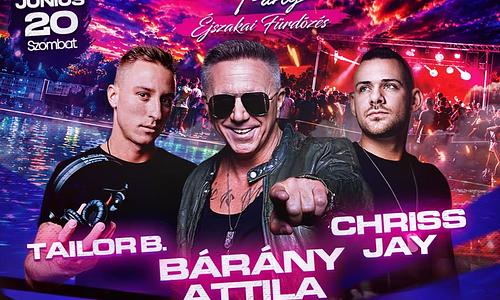 ★ BEACH PARTY — ÉJSZAKAI FÜRDŐZÉS - SALGÓTARJÁN VÁROSI STANDFÜRDŐ - 06.20. SZOMBAT★