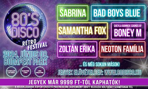 80's Disco Retro Festival - Budapest Park 2022