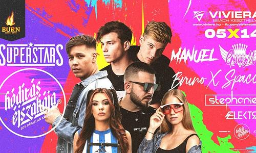 Superstars x Hódítás Éjszakája ✘ 2022.05.14. ✘ Viviera Beach - Keszthely