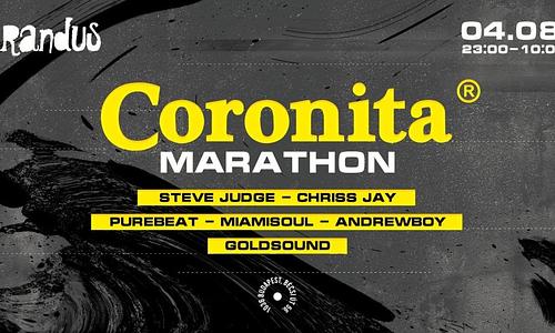 CORONITA® 11 HRS Marathon » BRANDUS ⌇ 2023/04/08 | SZOMBAT 23:00 - 10:00