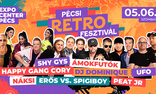 Pécsi RETRO Fesztivál  05.06. - Pécs Expo