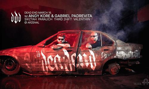 DEAD END invites: ANGY KORE & GABRIEL PADREVITA