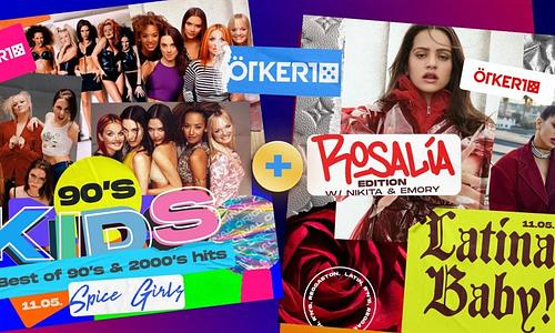 Ötkert Saturday - 90'S KIDS Party // Spice Girls edition & >> Latina, Baby! - Rosalía // 11.05.