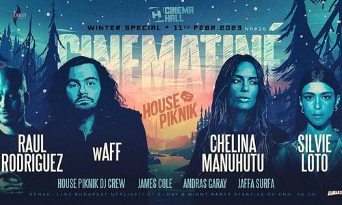 CHELINA MANUHUTU ★ wAFF ★ SILVIE LOTO ★ RAUL RODRIGUEZ // Cinematiné Winter Special // 02.11.
