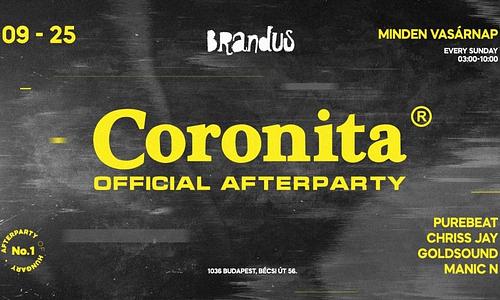 Coronita® Afterparty 2022/09/25 | VASÁRNAP 00:00-10:00