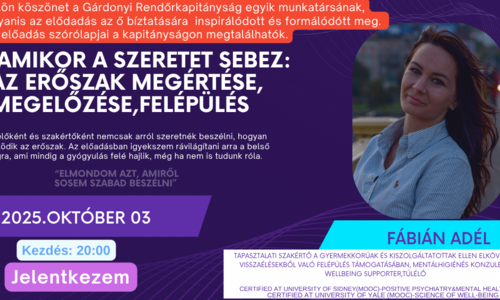 Amikor a szeretet sebez-Előadás