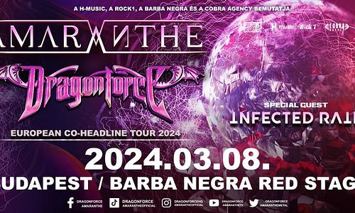 Amaranthe & Dragonforce I Special Guest: Infected Rain I Barba Negra