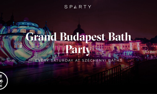 SPARTY - Legendary Bath Party w/ Erasmus Life Budapest - 4th October