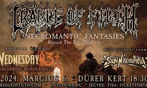 Cradle Of Filth - Necromantic Fantasies Tour - Budapest