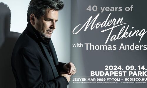 Thomas Anders - 40 years of Modern Talking - Budapest Park