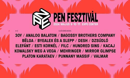 PEN Fesztivál 2024 ✧ Official Event