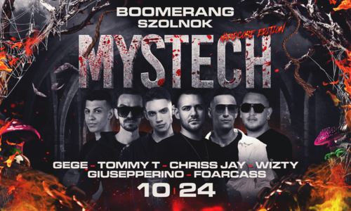 🕷 MYSTECH® - Halloween Edition 🕷 2025.10.24. ➢ BOOMERANG - SZOLNOK
