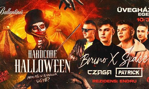 HARDCORE HALLOWEEN ✖︎ EGER | 10.31. | BOLYKI ÜVEGHÁZ