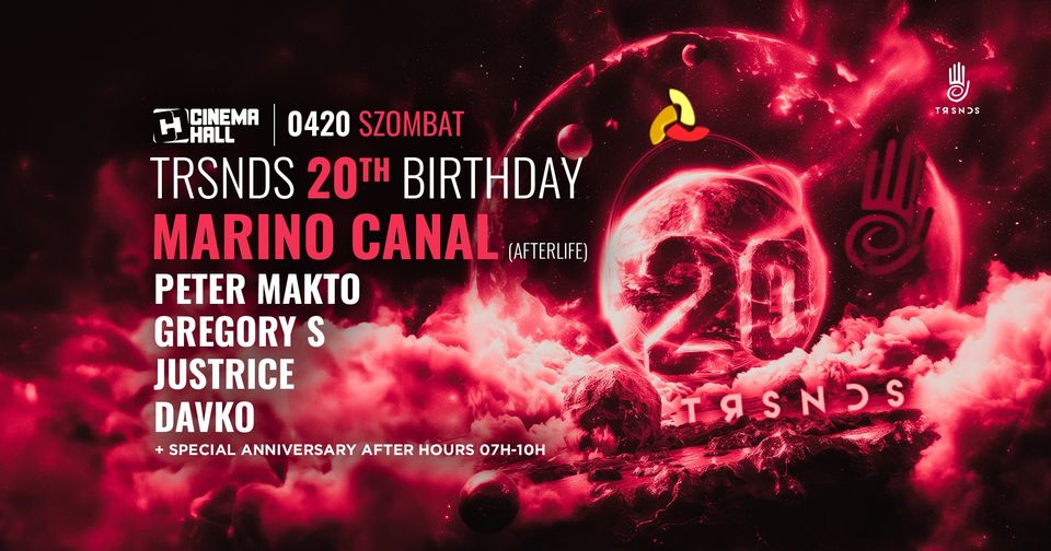 Truesounds Music Extended 20hrs Birthday w/ Marino Canal - Night Edition