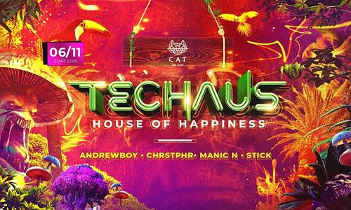 TECHAUS ✘ CAT BUDAPEST - 06.11. Szombat