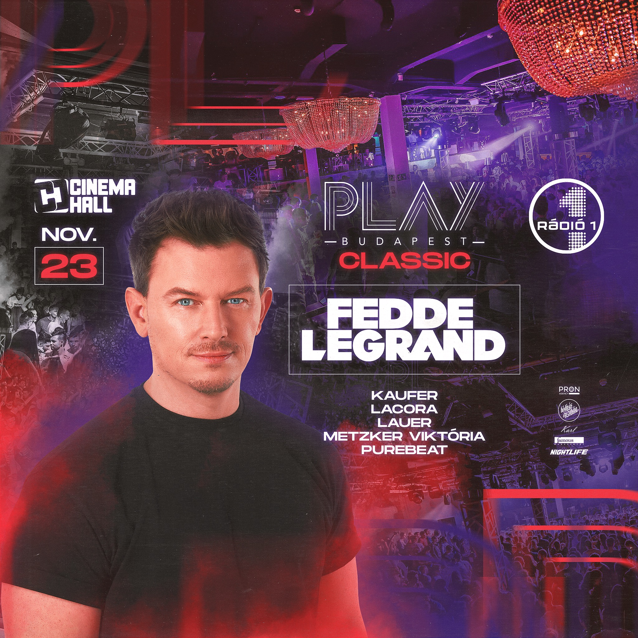 FEDDE LE GRAND •11.23.• #Play Memories at Cinema Hall