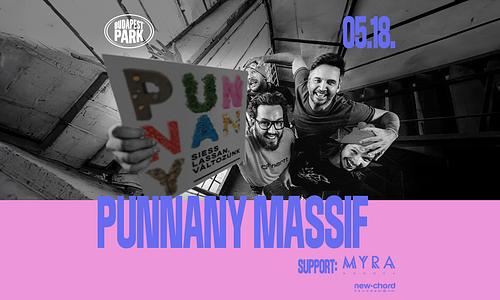 Punnany Massif, support: Myra Monoka - Budapest Park