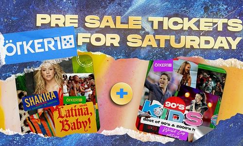 Ötkert Saturday - 90'S KIDS Party // World Cup edition & Latina, Baby! - Shakira edition // 12.03.
