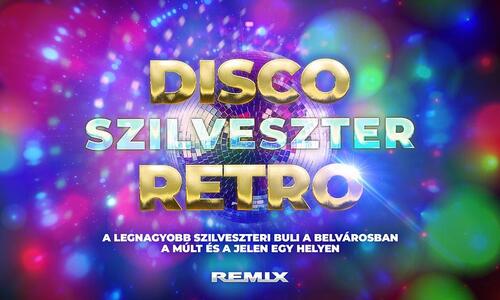 Remix Retro Disco Szilveszter