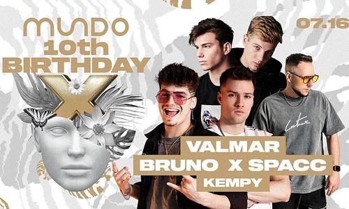 MUNDO X. - 10TH BIRTHDAY CEREMONY 07/16 [SZOMBAT]