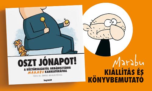 HVG KÖNYVBEMUTATÓ - MARABU: OSZT JÓNAPOT