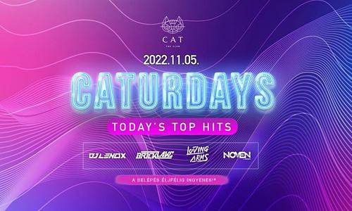 CAT presents: >CATURDAYS< 11.05. SZOMBAT