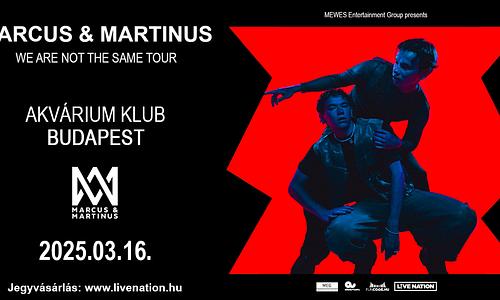 Marcus & Martinus - "We Are Not The Same" Tour | Budapest 2025
