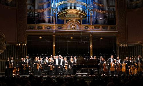 Hegedűs Endre zenekari zongoraestje, Beethoven, Grieg