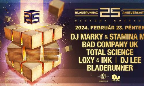 Bladerunnaz 25 History: DJ Marky & Stamina MC, Bad Company UK, Total Science, Loxy & Ink, DJ Lee