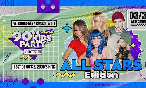 90's Kids Party - All Stars Edition // 03.30.