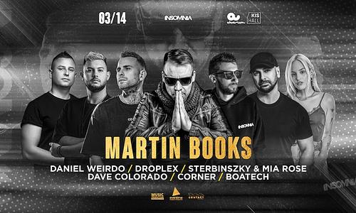 Insomnia pres. Martin Books-Droplex-Daniel Weirdo-Sterbinszky @ Akvárium 03.14