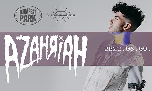 Azahriah @ Budapest Park
