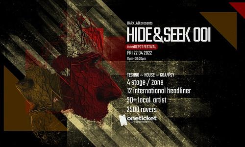 DarK_LAB presents: HIDE&SEEK 001 innerDEPOT FESTIVAL