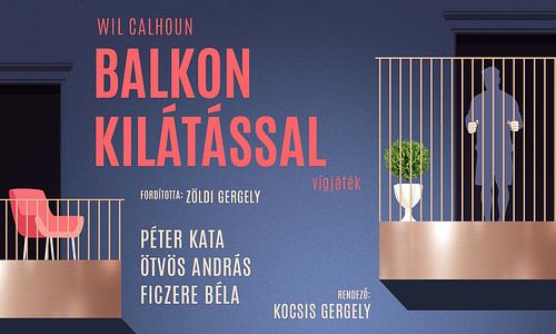 Balkon kilátással