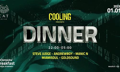 Dinner • 2023.01.01. • 22:00-05:00 @CAT Budapest