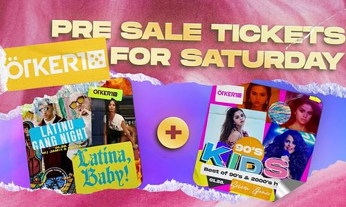 90'S KIDS Party & Latina, baby! Party • ÖTKERT • 01.28.
