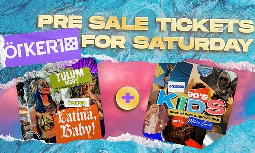 Ötkert Saturday - 90'S KIDS Party // Miley Cyrus - Flower edition & Latina, Baby! - Tulum Night // 02.11.