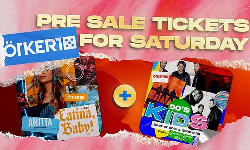 Ötkert Saturday: 90'S KIDS Party // Swedish House Mafia & Bistro: Latina, Baby! ~ Anitta edition // 03.25.