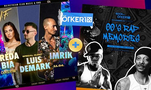 Ötkert Friday - T.G.I.F. w/ Luis De Mark & 00's Rap Memories // 11.04.