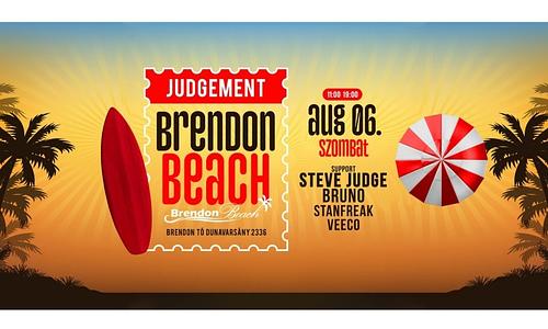 JUDGEMENT DAY - BRENDON BEACH - 08.06. Szombat